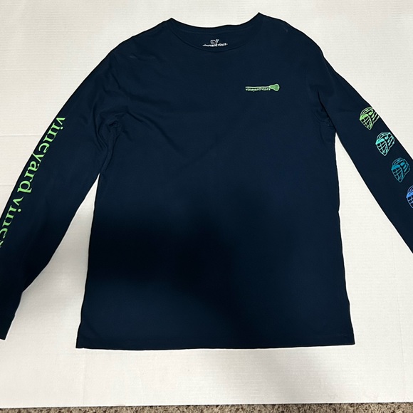 Vineyard Vines men’s long sleeve lacrosse shirt - Picture 1 of 5